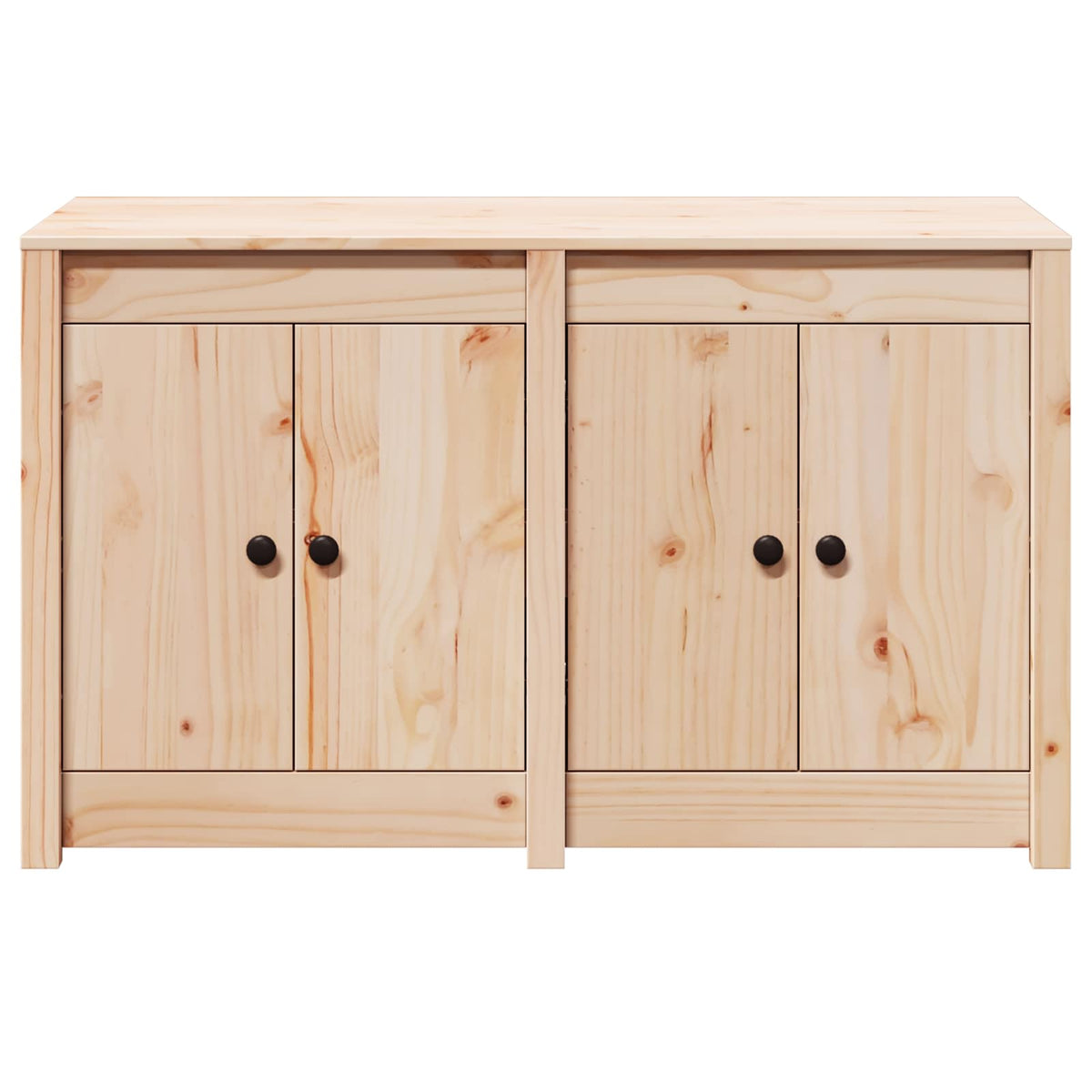 Kitchen Cabinet with Shelf MEPPEL Brown Oak 106 x 55 x 64 cm