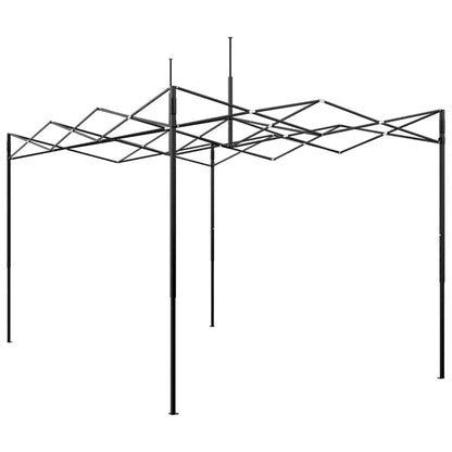 Greenhouse with Pop-up Frame Green 280 x 410 x 315 cm Iron