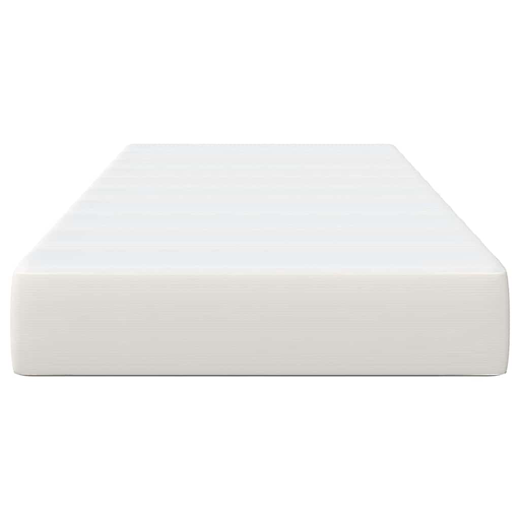Bed Mattress with Mattress Cream 80 x 200 cm Fabric