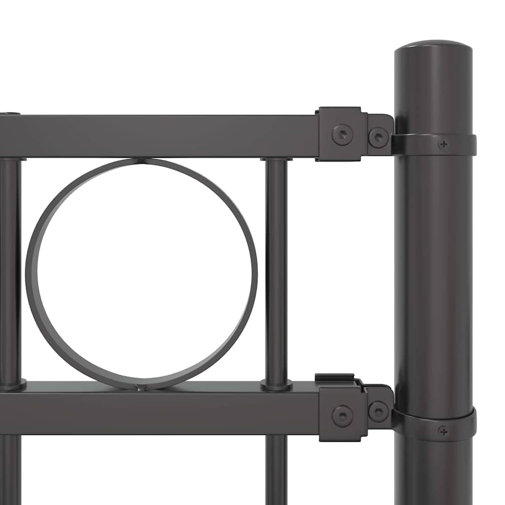 Fence Element ASSEN Grey 170 x 170 cm Steel