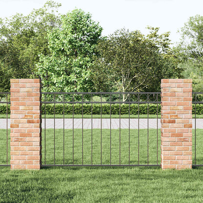 Fence Element ASSEN 170 x 80 cm Steel Grey