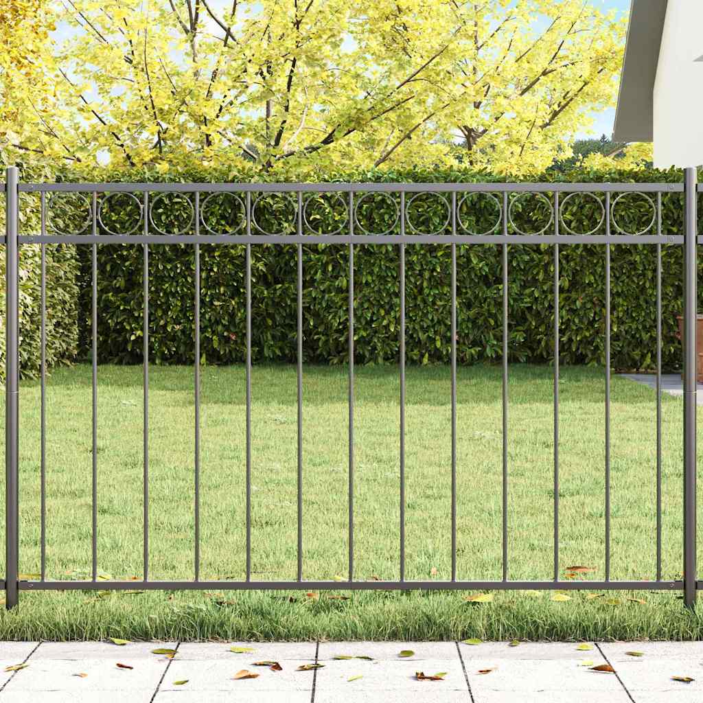 Fence Element ASSEN 170 x 100 cm Steel Grey