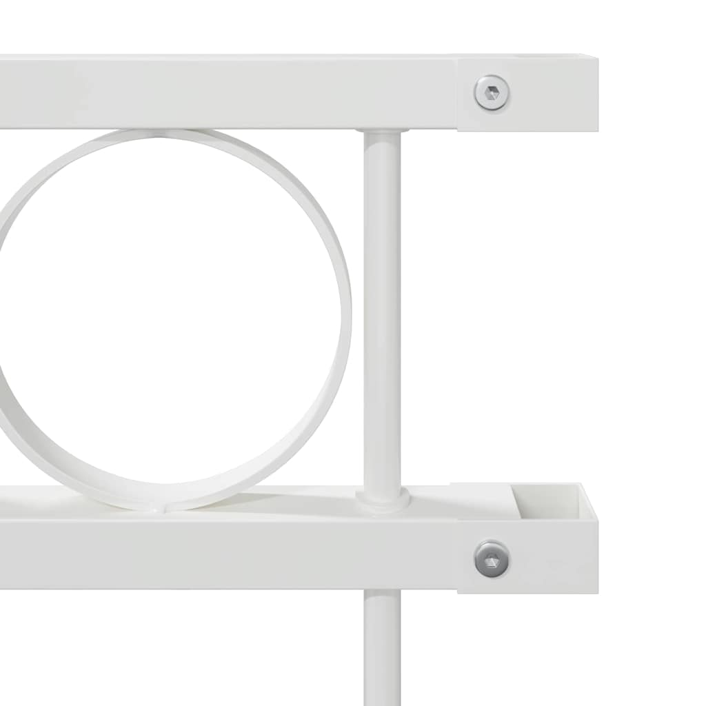 Fence Element ASSEN White 170 x 150 cm Steel