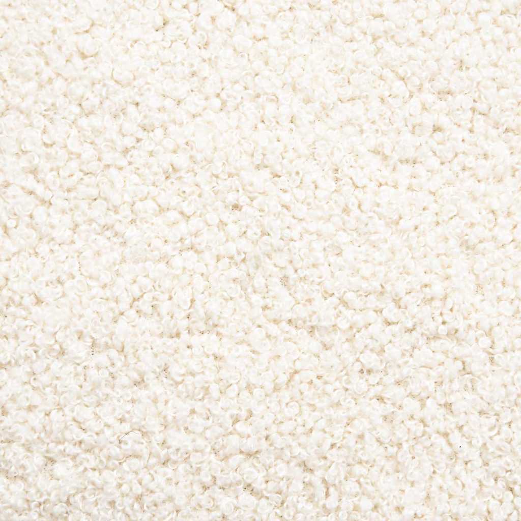 Armchair Cream Soft Sherpa Fabric