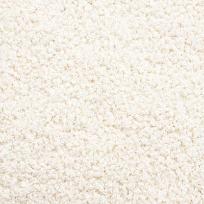 Armchair Cream Soft Sherpa Fabric