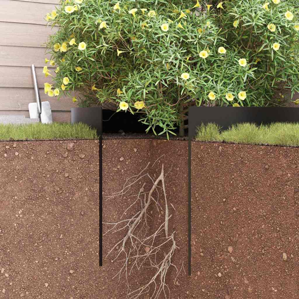 Root Barrier Black 0.7 x 3 m Polyethylene