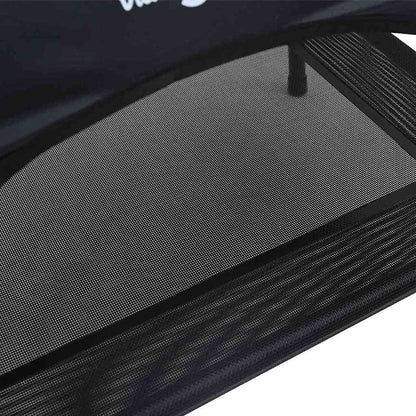 Dog Bed Folding Manual Black 63 x 49.5 x 60 cm Steel