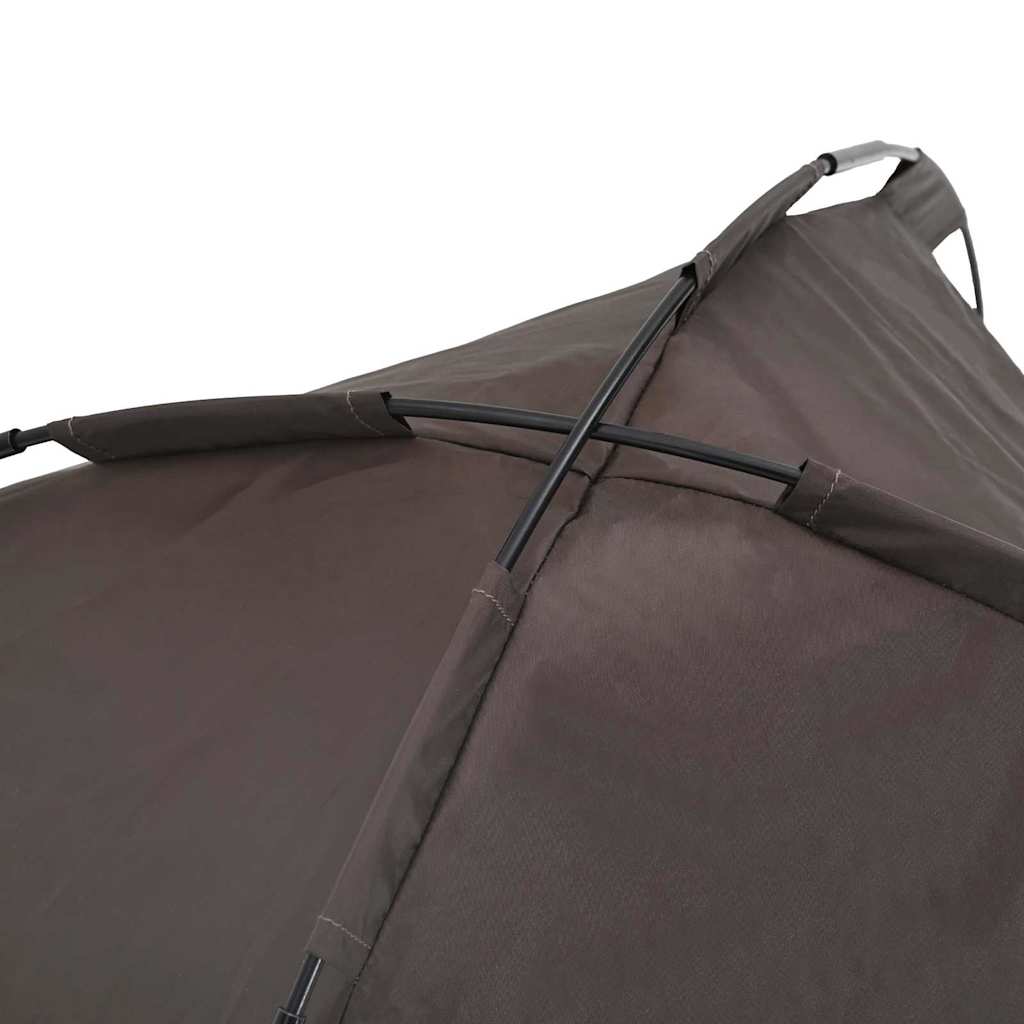 Dog Bed Folding Manual Brown 71 x 64 x 71 cm Steel