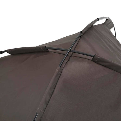 Dog Bed Folding Manual Brown 71 x 64 x 71 cm Steel