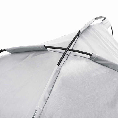 Dog Bed Folding Manual Silver Grey 63 x 49.5 x 60 cm Steel