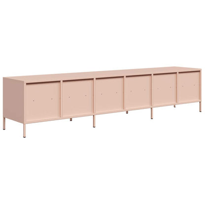 TV Cabinet Pink 202x39x43,5 cm Cold-rolled Steel