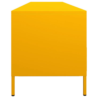 TV Cabinet Mustard Yellow 202x39x43,5 cm Cold-rolled Steel