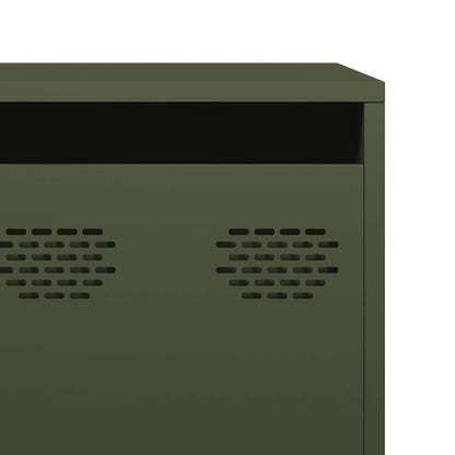 TV Cabinet Olive Green 202x39x43,5 cm Cold-rolled Steel
