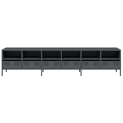 TV Cabinet Anthracite 202x39x43,5 cm Cold-rolled Steel