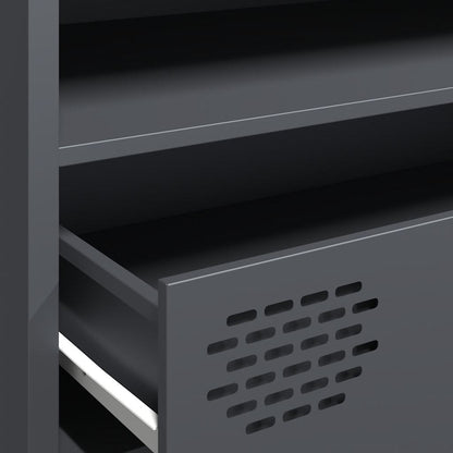 TV Cabinet Anthracite 202x39x43,5 cm Cold-rolled Steel