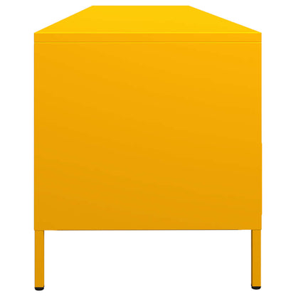 TV Cabinet Mustard Yellow 202x39x43,5 cm Cold-rolled Steel