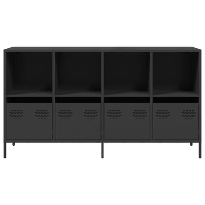 Sideboard Black 135x39x73.5 cm Cold-rolled Steel