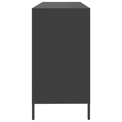 Sideboard Black 135x39x73.5 cm Cold-rolled Steel