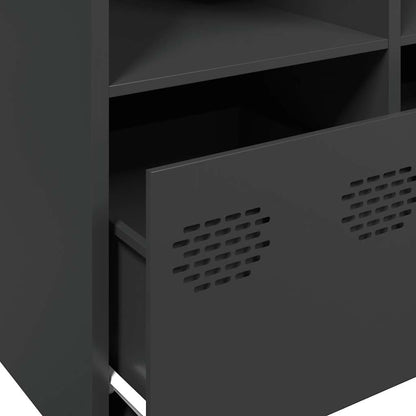 Sideboard Black 135x39x73,5 cm Cold-rolled Steel