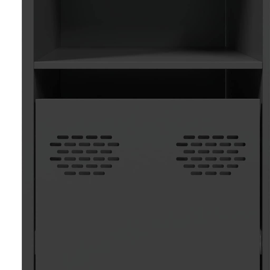 Sideboard Black 135x39x73,5 cm Cold-rolled Steel