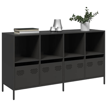 Sideboard Black 135x39x73,5 cm Cold-rolled Steel