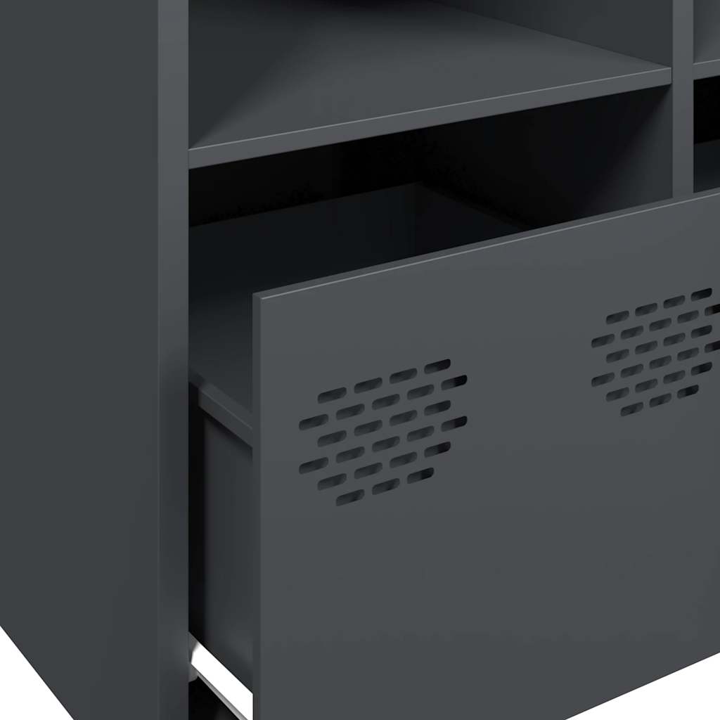 Sideboard Anthracite 135x39x73.5 cm Cold-rolled Steel