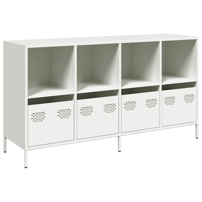 Sideboard White 135x39x73,5 cm Cold-rolled Steel