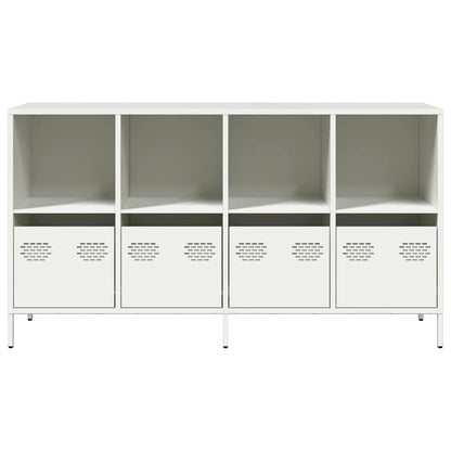 Sideboard White 135x39x73,5 cm Cold-rolled Steel