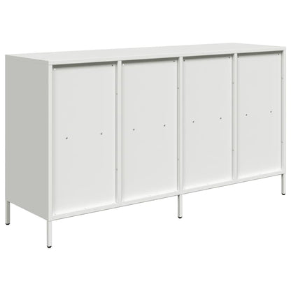 Sideboard White 135x39x73,5 cm Cold-rolled Steel