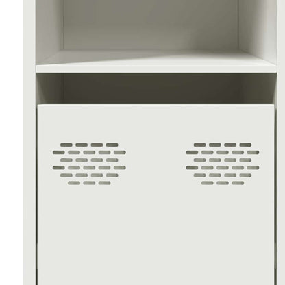 Sideboard White 135x39x73.5 cm Cold-rolled Steel
