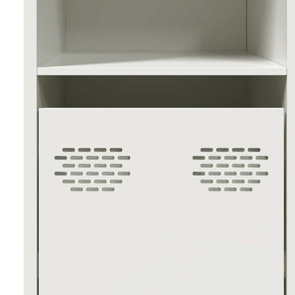 Sideboard White 135x39x73,5 cm Cold-rolled Steel