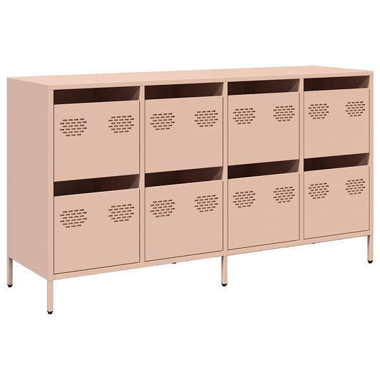 Sideboard Pink 135x39x73,5 cm Cold-rolled Steel