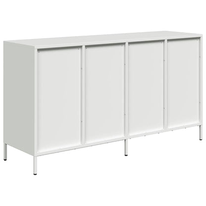 Sideboard White 135x39x73,5 cm Cold-rolled Steel