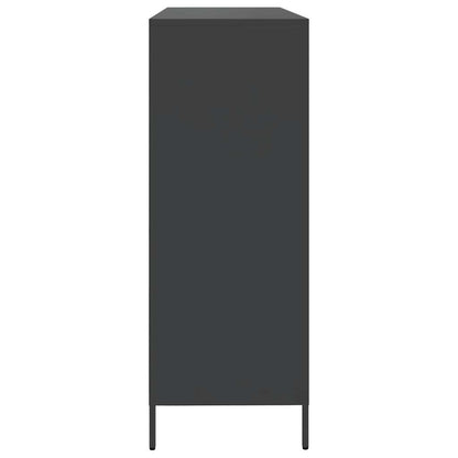 Sideboard Black 135x39x103.5 cm Cold-rolled Steel