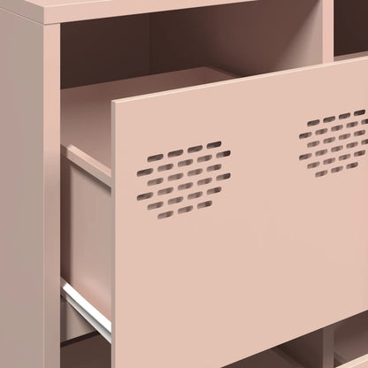 Sideboard Pink 135x39x103,5 cm Cold-rolled Steel