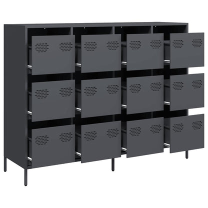 Sideboard Anthracite 135x39x103,5 cm Cold-rolled Steel