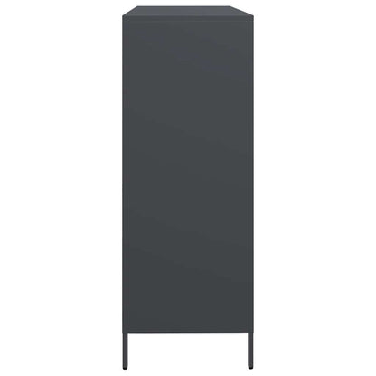 Sideboard Anthracite 135x39x103,5 cm Cold-rolled Steel