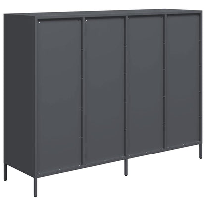Sideboard Anthracite 135x39x103,5 cm Cold-rolled Steel