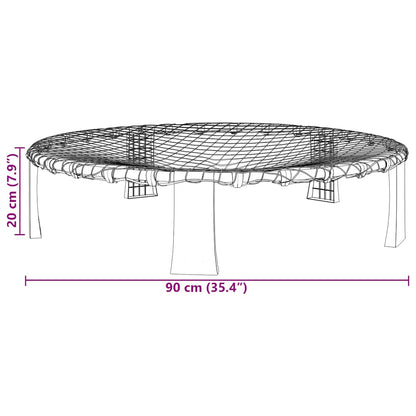 Roundnet Set of 3 Balls and Extra Pump Ø90x20 cm