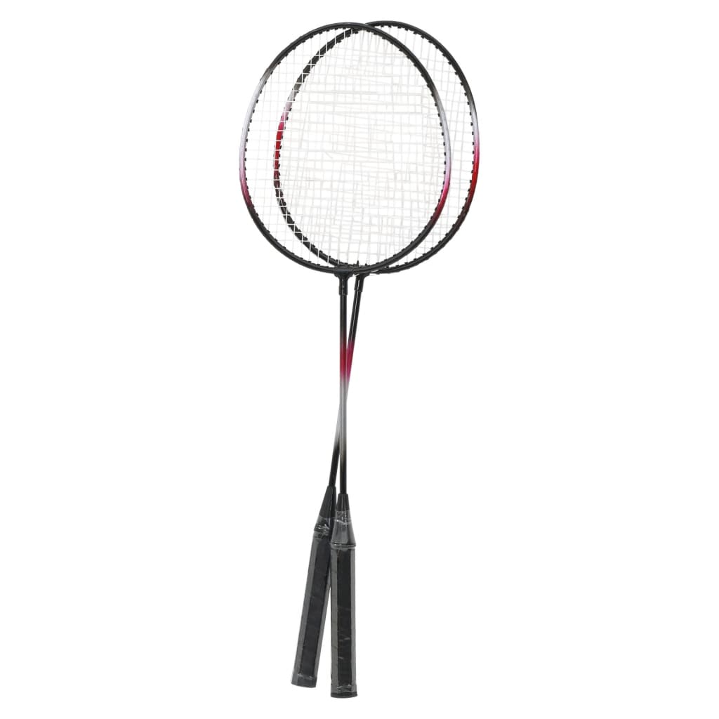Badminton Set with 2 Rackets, Net & Storage Case 292x30x152 cm
