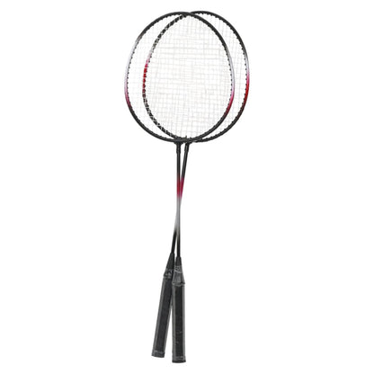 Badminton Set with 2 Rackets, Net & Storage Case 292x30x152 cm