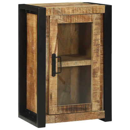 Bathroom Furniture Set 4 pcs Brown Soild Mango Wood