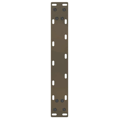 Coffee Table Legs U-Shaped 2 pcs Natural Steel 40x(30-31) cm Steel