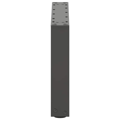 Coffee Table Legs U-Shaped 2 pcs Anthracite 50x(30-31) cm Steel