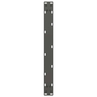 Coffee Table Legs U-Shaped 2 pcs Anthracite 70x(30-31) cm Steel