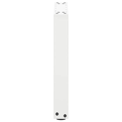 Coffee Table Legs U-Shaped 2 pcs White 28x(42-43) cm Steel
