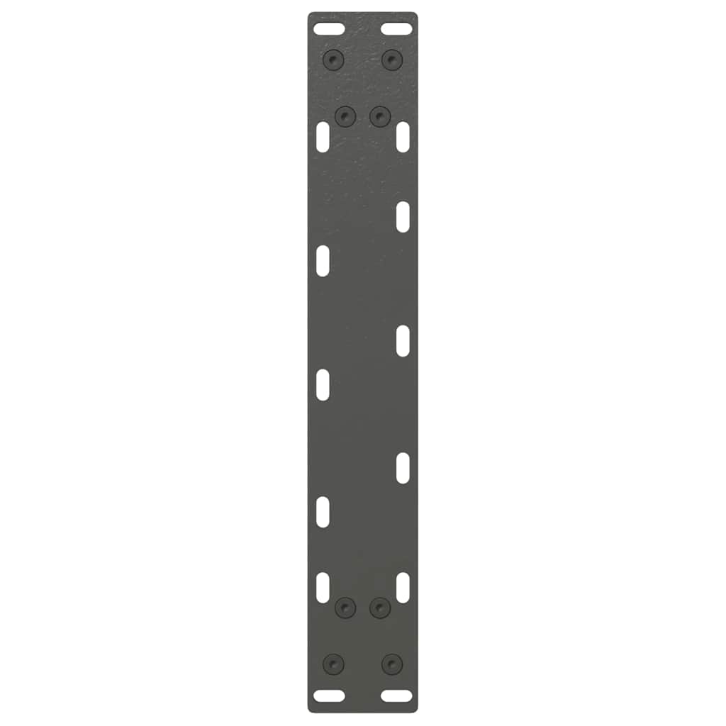 Coffee Table Legs U-Shaped 2 pcs Anthracite 38x(42-43) cm Steel