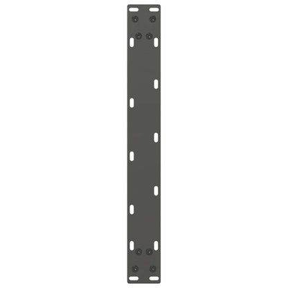 Coffee Table Legs U-Shaped 2 pcs Anthracite 50x(42-43) cm Steel