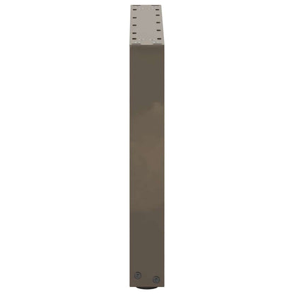 Coffee Table Legs U-Shaped 2 pcs Natural Steel 50x(42-43) cm Steel