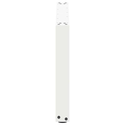 Coffee Table Legs U-Shaped 2 pcs White 60x(42-43) cm Steel
